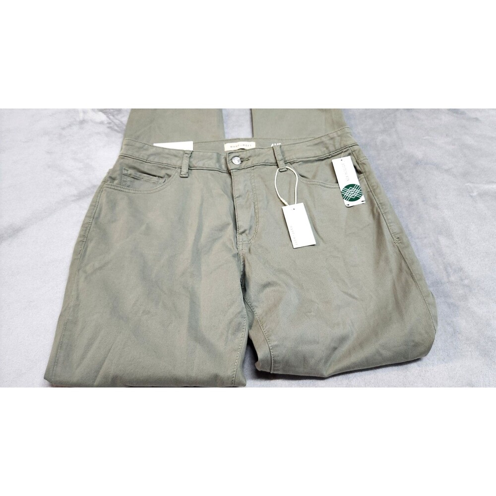 Warp + Weft Men's 33X32 Olive Amsterdam‎ Slim Functional Twill Jeans NWT